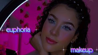 maquillaje euphoria ✨  makeup Euphoria [upl. by Lev655]