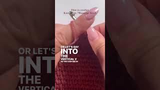 How to Crochet Waistcoat StitchKnit Stitch Easy Tutorial crochetstitch crochettutorial crochet [upl. by Harriman514]