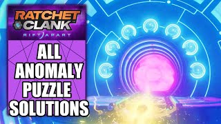 Ratchet amp Clank Rift Apart  All Anomaly Puzzle Solutions [upl. by Iad370]