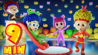 Pajamas Party Fun  MORE D Billions Kids Songs [upl. by Merriman]