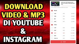 CARA MUDAH DOWNLOAD VIDEO DAN MP3 [upl. by Ahsiyn]