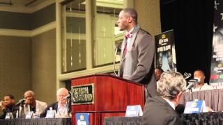 DEONTAY WILDER POST FIGHT PRESS CONFERENCE  STIVERNE v WILDER  MGM GRAND LAS VEGAS [upl. by Candida]