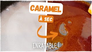 Réaliser un caramel à sec inratable [upl. by Chisholm]