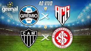 LIVE COMPLETA GRÊMIO 3 X 1 ATLÉTICOGO E ATLÉTICOMG 1 X 3 INTER  BRASILEIRÃO 2024 [upl. by Aromas158]