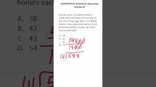 ASVABPiCAT Arithmetic Reasoning Practice Test Q Long Division acetheasvab with grammarhero [upl. by Zoarah]