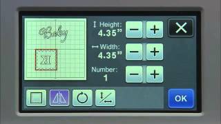 ScanNCut tuto  éditer et modifier un motif [upl. by Germann]