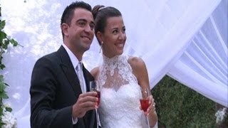 La emotiva boda de Xavi Hernández y Nuria Cunillera [upl. by Sykes]