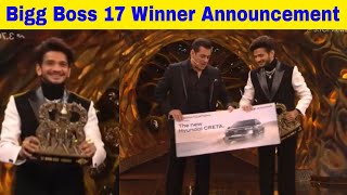 Bigg Boss 17 Winner  Bigg Boss 17 Grand Finale Episode  Bigg Boss 2024 Winner Munawar faruqui [upl. by Atat]