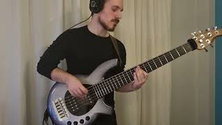 Archspire  Abandon the Linear bass cover Musicman Bongo 6 [upl. by Wiltshire]