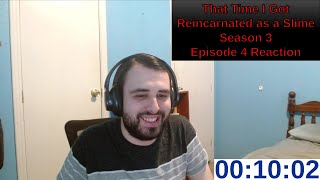 That Time I Got Reincarnated as a Slime Season 3 Episode 4 Reaction  ANIME REACTION [upl. by Anan]