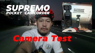 SUPREMO Ultra HD Pocket Action Camera Resolution Test [upl. by Akciret]