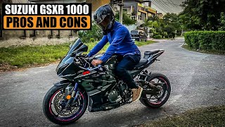 Suzuki GSXR 1000 Review  Pros Cons amp 360° Walkaround [upl. by Tomchay]