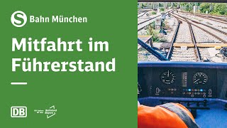 SBahn München 360° Führerstandsmitfahrt auf der S2 Erding  Ostbahnhof [upl. by Laural]