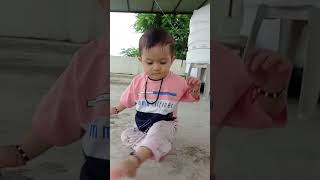 Hmara chota Baby morning m exercise krte hue8 months old [upl. by Lyndsie]