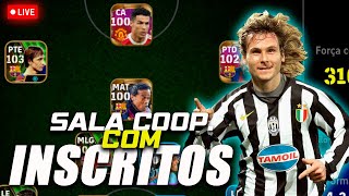 🔴LIVE DE eFootball 2024 MOBILE🔴 JOGANDO COOP COM INSCRITOS 🔥 [upl. by Bekelja192]