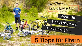 Kinderfahrrad Test 5 Tipps vor dem Kauf [upl. by Renzo]