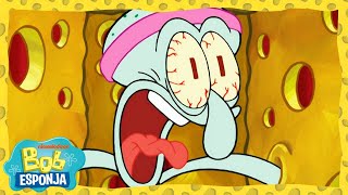 Los movimientos asesinos de Calamardo  Bob Esponja en Español [upl. by Fortune]