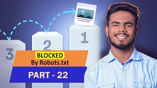 Blocked by robots txt Issue fix in Bangla  Jummatul  Part  22 [upl. by Icart]