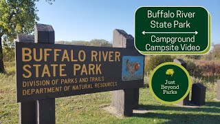 Buffalo River State Park Campground Campsite Photos Video Slideshow I Glyndon Minnesota I MN Park [upl. by Eimmat616]