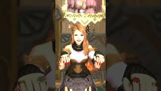 Final Fantasy XIV FF14 Ballroom Etiquette  Dark Entreaty emote [upl. by Ardnossac944]