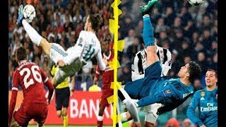 RONALDO VS BALE  BICYCLE KICK GOAL  Which One Is The BEST [upl. by Enilram]