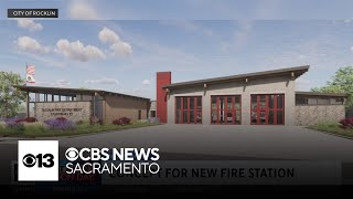 Rendering shows concept for new fire station in Rocklin [upl. by Placia]