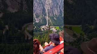 Switzerland gelmerseebahn ride switzerland travel germany [upl. by Herv]