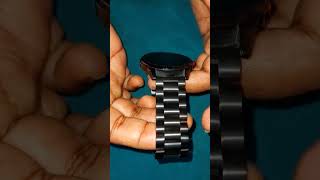 Boat Flash Edition Smartwatch Black Metal Band from T Teclusive shorts lifereviewed [upl. by Earaj633]