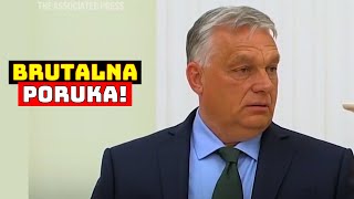 ORBAN POSLAO BRUTALNU PORUKU quotBudućnost EU zavisi od američkih izboraquot [upl. by Layod]