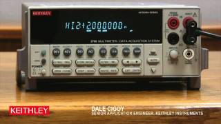 Configure Limits with Keithleys Model 2700 Multimeter Data Acquisition System [upl. by Arakal]