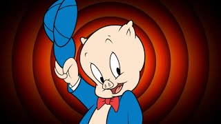 Porky Pig Stuttering Moments [upl. by Lorre254]