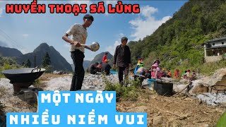 Huyền Thoại Sá Lủng  Bà Con Khởi Công Trở Lại  Team CHAO VLOG  Chá Vùng Cao [upl. by Kcirdle]