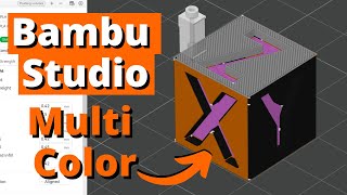 Quick Guide to Multicolor Printing in Bambu Studio [upl. by Hgielyk]