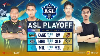 ASL Playoff 2024 Spring Day 1  Garena AOV Indonesia [upl. by Temme]