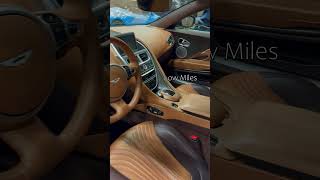 STUNNING Aston Martin Interior 😍 shorts astonmartin jamesbond [upl. by Jillana982]