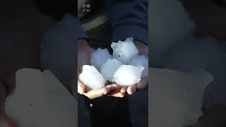 Massive Hail and Tornadic Supercell in Texas this week [upl. by Gaby]