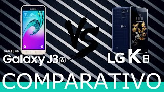 COMPARATIVO Galaxy J36 Vs LG K8  TecNoob [upl. by Erdna284]