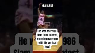 🏀 Spud Webb The Shortest Player to Dunk in NBA History [upl. by Nylzor]