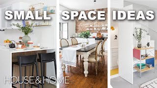 Design Inspiration Our Favorite Small Space Design Tips [upl. by Woody]