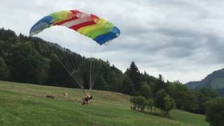 Parapente Les choucas  Vieille voile [upl. by Three82]