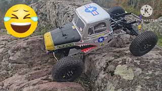 Crawler rc lcg 110 2023 deuxième partie [upl. by Attenat]