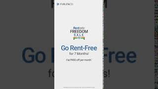 Rentastic Freedom Sale  Furlenco [upl. by Wright]