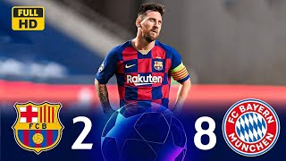 Barcelona 2  8 Bayern Munich ● UCL Quarterfinals 2019 ● Extended Highlights amp Goals HD [upl. by Dnomyar]