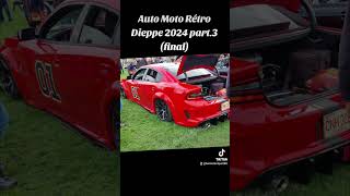 Auto Moto Retro de Dieppe 2024 part3 final automobile dodge challenger shelby foryou [upl. by Esinaej]