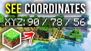 How To Show Coordinates In Minecraft Java  Full Guide [upl. by Frissell835]