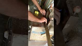 aluminium work  aluminium cutting procedure seniorworking aluminium work [upl. by Enneirdna]