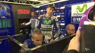 Rossi amp Lorenzo on the British GP [upl. by Levram]