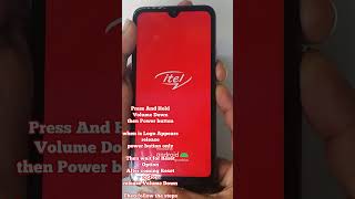 itel A48 L6006F Hard Reset Factory Reset Wipe Unlock Pattern Password Pin hardreset mobile [upl. by Suanne]