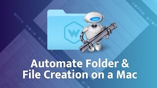 How I Automate Folder and File Creation on a Mac ⚙ 💻 [upl. by Ocirderf]