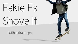 Fakie Frontside Shove It With Extra Steps [upl. by Leo]